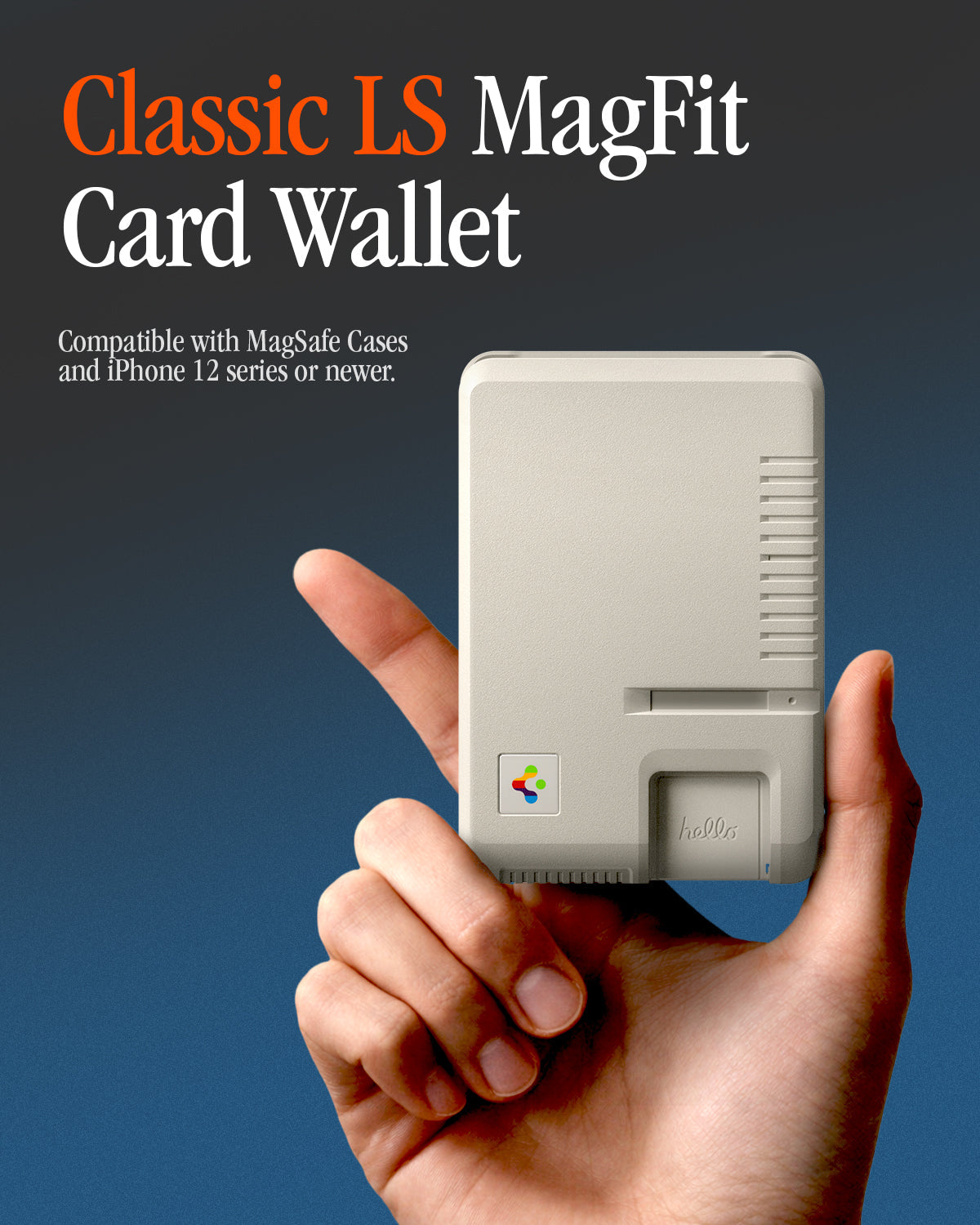 AFA10949 - Classic LS Card Holder (Mag Fit) in Stone classic LS magfit card wallet