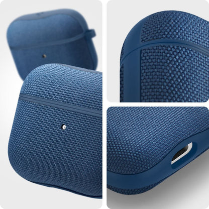 ASD02128 - Apple AirPods 3 Case Urban Fit in navy blue showing the different angles
