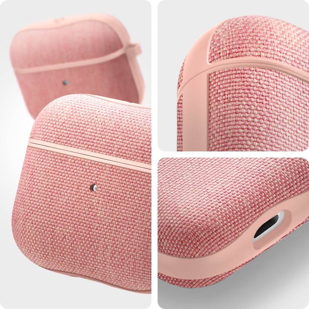 ASD02112 - Apple AirPods 3 Case Urban Fit in rose gold showing the different angles