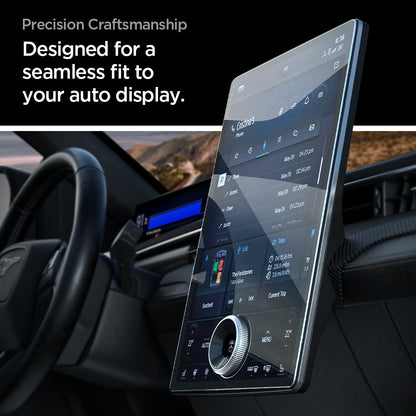 AGL04044 - Ford 150 15.5" Screen Protector GLAS.tR SLIM Anti-Glare showing precision craftsmanship. designed for a seamless fit to your auto display
