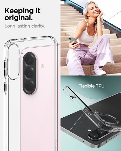ACS09296 - Galaxy A56 5G Case Liquid Crystal in Crystal Clear keeping it original. Long lasting clarity.