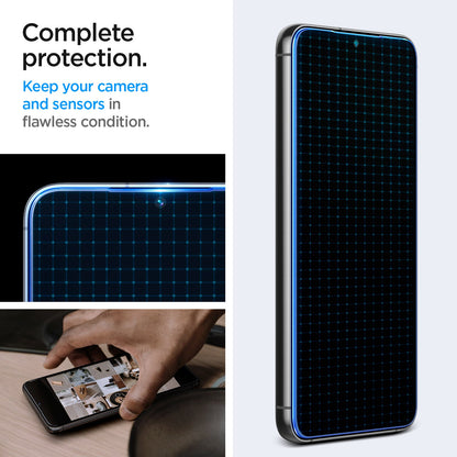 AGL05958 - Galaxy S23 EZ FIT GLAS.tR Screen Protector complete protection. Keep your camera and sensors in flawless condition.