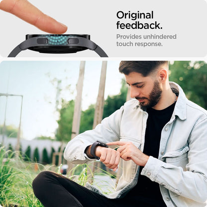 AGL07233 - Galaxy Watch 6 (44mm) Screen Protector EZ FIT GLAS.tR original feedback. Provides unhindered touch response.