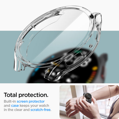 ACS06502 - Galaxy Watch 6 (40mm) Case Ultra Hybrid in crystal clear total protection. built in screen protector and case keeps your watchin the clear and scratch free.