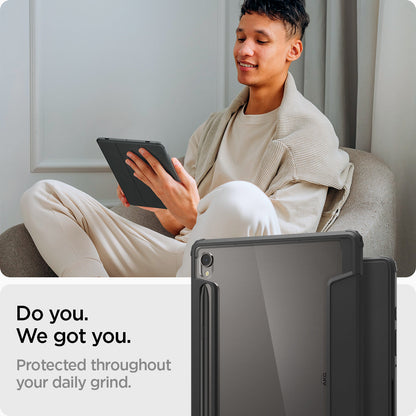ACS07077 - Galaxy Tab S9 Case Ultra Hybrid Pro in black do you. we got you. protected throughout your daily grind.