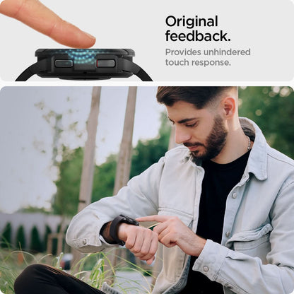 AGL07067 - Galaxy Watch 6 Classic (43mm) Screen Protector EZ FIT GLAS.tR original feedback. Provides unhindered touch response.