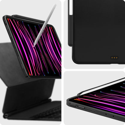 ACS05467 - iPad Pro 11" Case Thin Fit Pro in black showing the different angles