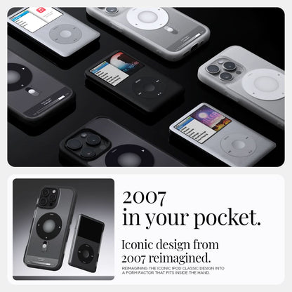 ACS08383 - iPhone 16 Pro Max Case Ultra Hybrid Classic (MagFit) in Classic Black 2007 in your pocket. Iconic design from 2007 reimagined.