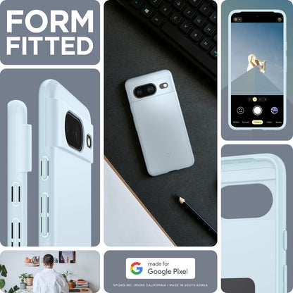 ACS06290 - Pixel 8 Case Thin Fit in mute blue