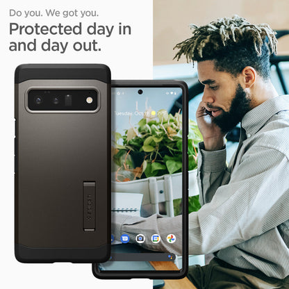 ACS03462 - Pixel 6 Pro Case Tough Armor in gunmetal do you. we got you. protected day in and day out.