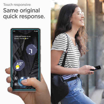 AGL05968 - Pixel 7a Screen Protector AlignMaster GLAS.tR touch responsive same original quick response.