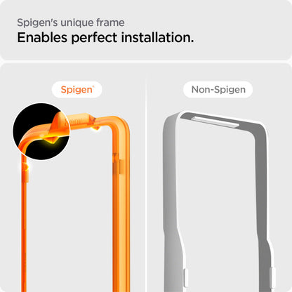 AGL05968 - Pixel 7a Screen Protector AlignMaster GLAS.tR Spigen's unique frame enables perfect installation.