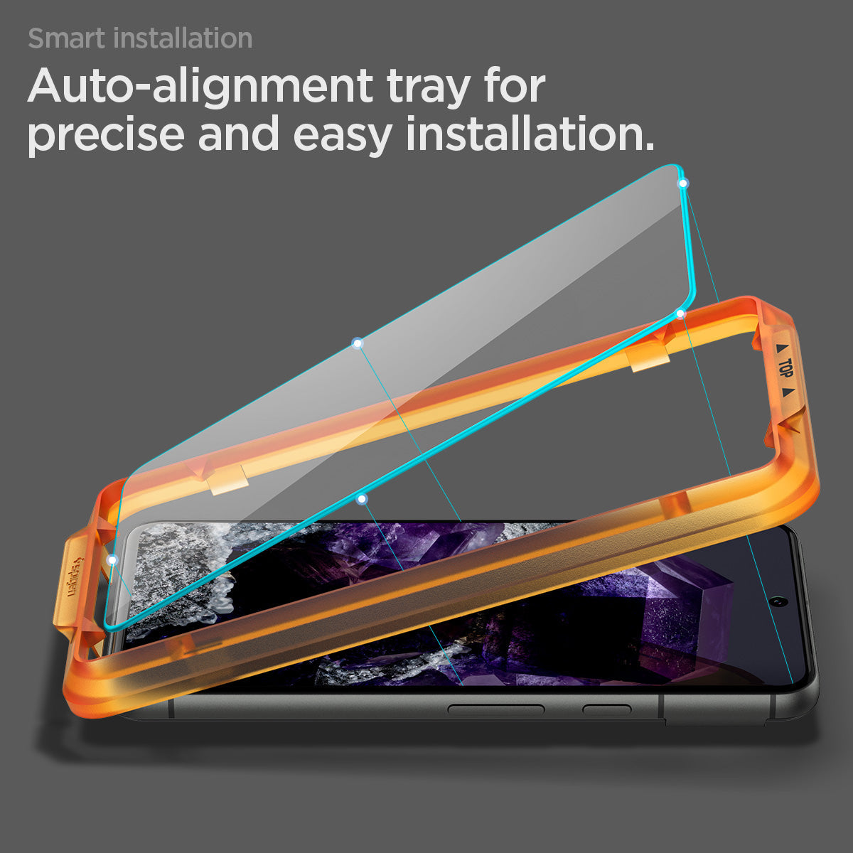 AGL07396 - Pixel 8 Alignmaster in Clear smart installation auto alignment tray for precise and easy installation.