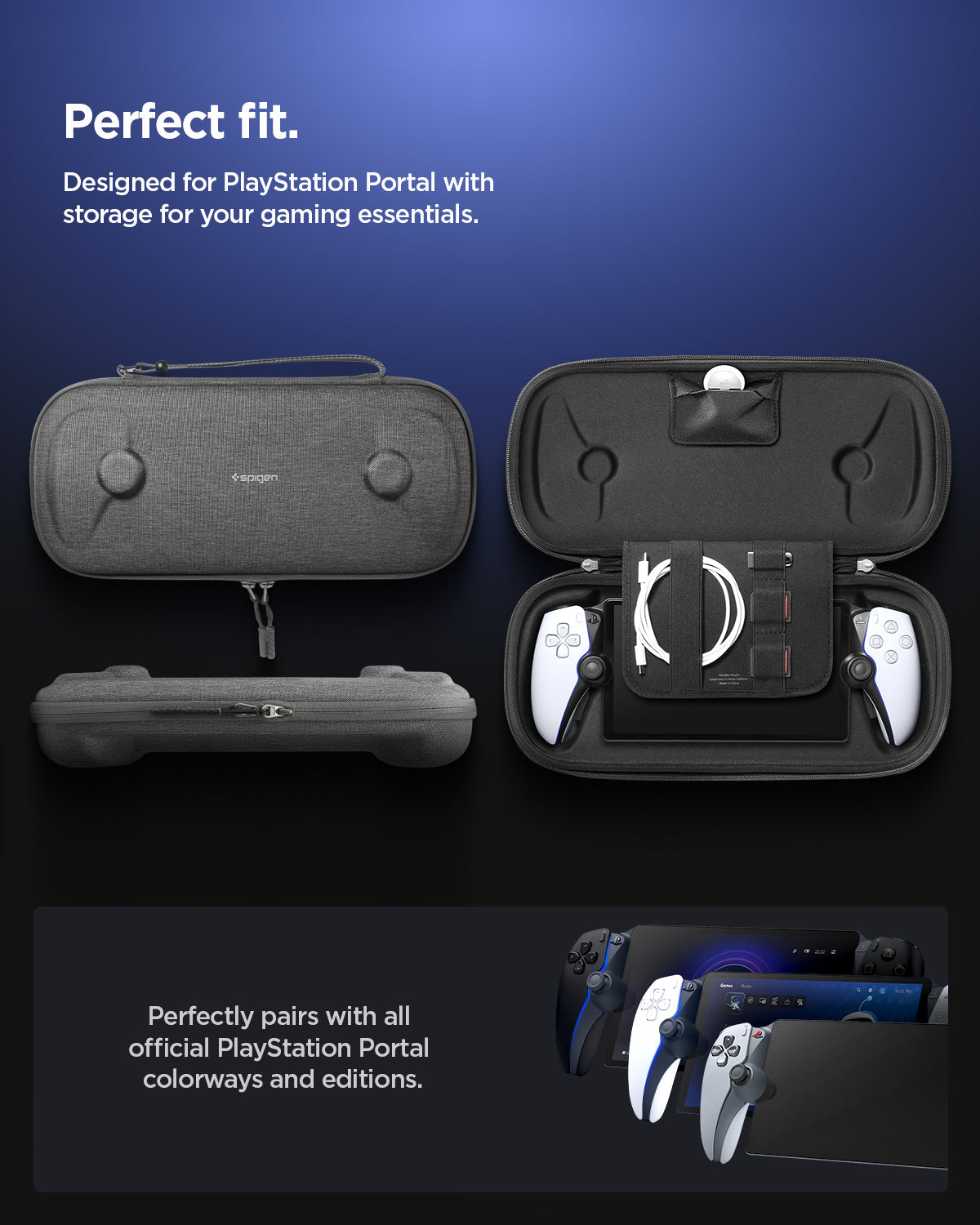 AGP09756 - Playstation portal klasden pouch showing perfect fit