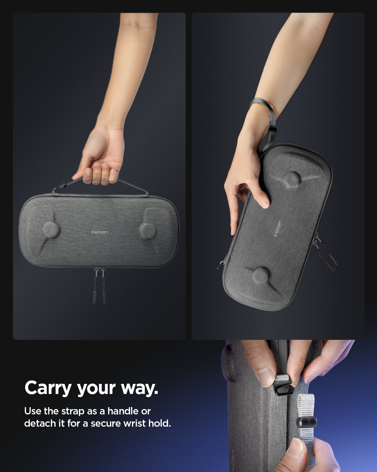AGP09756 - Playstation portal klasden pouch showing carry your way
