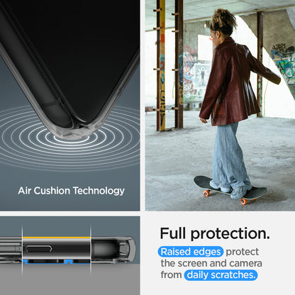 ACS05709 - Galaxy S23 Case Liquid Crystal in space crystal full protection. raised edges protect the screen and camera from daily scratches. Aircushion technology.