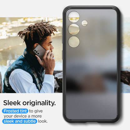 ACS07353 - Galaxy S24 Case Ultra Hybrid in Frost Black Clear coverage long lasting clarity that preserves your device originality with quality.