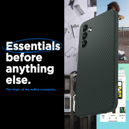 ACS07247 - Galaxy A15 5G Case Liquid Air in Abyss Green essentials before anything else. The origin of the mobile accessories.