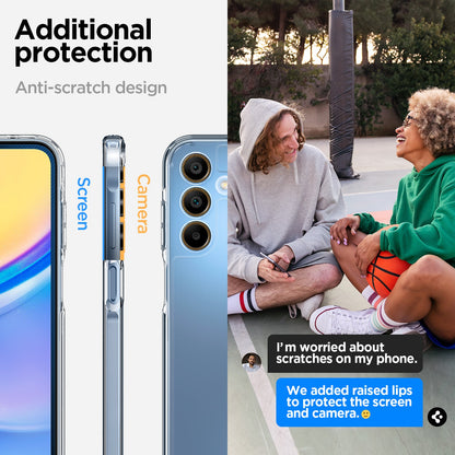 ACS07241 - Galaxy A15 5G Case Ultra Hybrid in Crystal Clear additional protection. Anti scratch design.