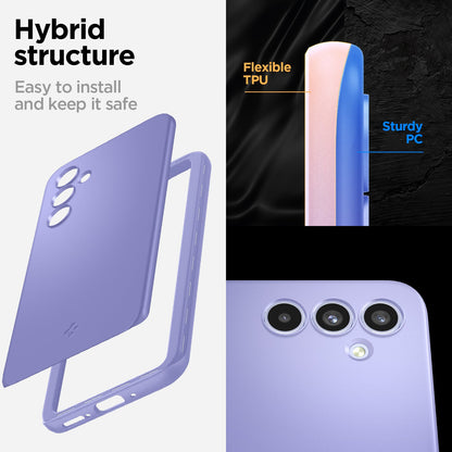 ACS06097 - Galaxy A54 5G Case Thin Fit in Awesome Violet hybrid structure. Easy to install and keep it safe.