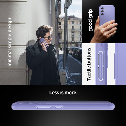 ACS06097 - Galaxy A54 5G Case Thin Fit in Awesome Violet minimal simple design. tactile buttons, good grip, less is more.