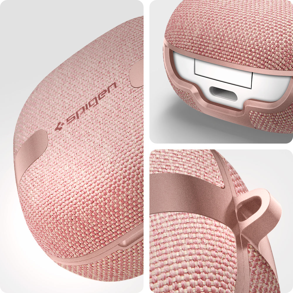 ASD01443 - Galaxy Buds 2 Pro / 2 / Pro / Live Case Urban Fit in bronze showing side and top.