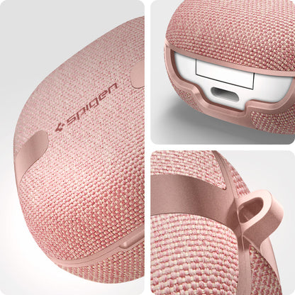 ASD01443 - Galaxy Buds 2 Pro / 2 / Pro / Live Case Urban Fit in bronze showing side and top.