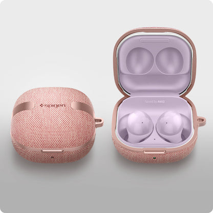 ASD01443 - Galaxy Buds 2 Pro / 2 / Pro / Live Case Urban Fit in bronze showing top with case open.