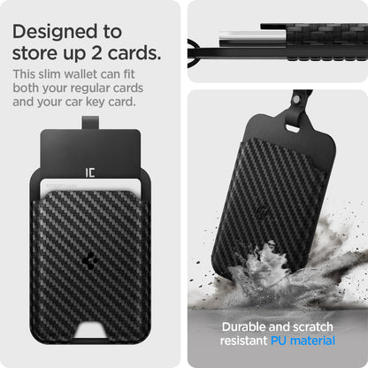 ACP08794 - Tesla AirFit Key Card Holder 2-pack | TO245 showing designed to store up to two cards