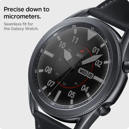 AGL01843 - Galaxy Watch 3 (45mm) Screen Protector EZ Fit GLAS.tR SLIM precise down to micrometers. seamless fit for the galaxy watch.