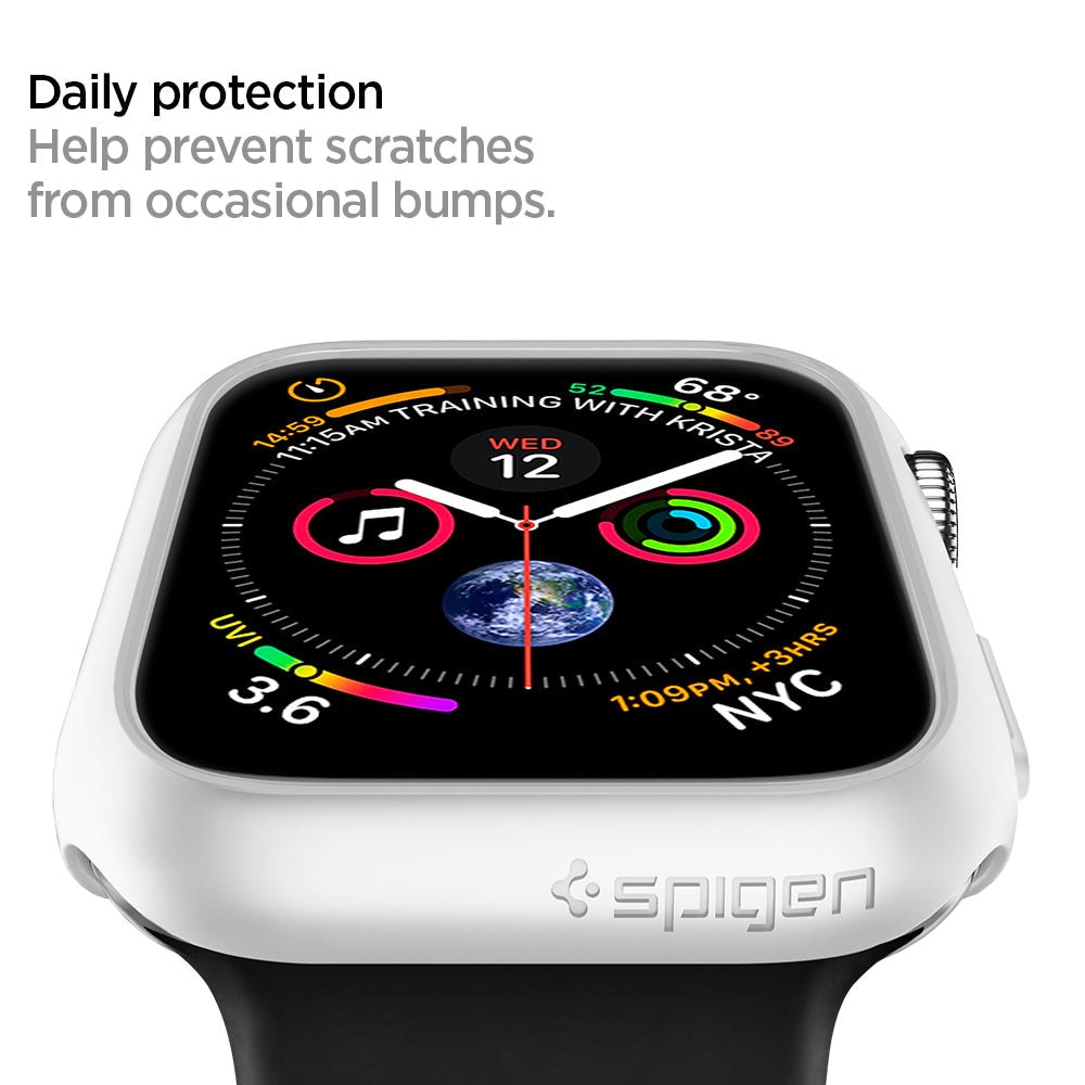 061CS24485 - Apple Watch Series (Apple Watch (40mm)) Case Thin Fit in white help prevent scratches from occasional bumps. Daily protection