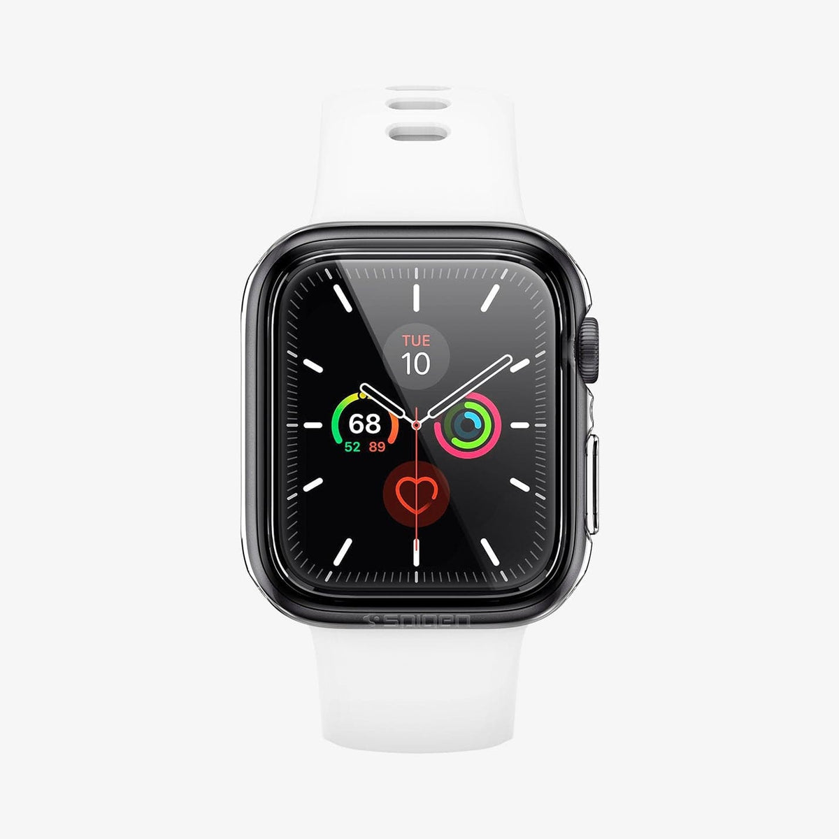 ACS00427 - Apple Watch Series (Apple Watch (40mm)) Case Ultra Hybrid in crystal clear showing the front