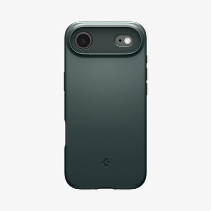 ACS09917 - iPhone 17 Air Thin Fit (MagFit) in Abyss Green showing the back