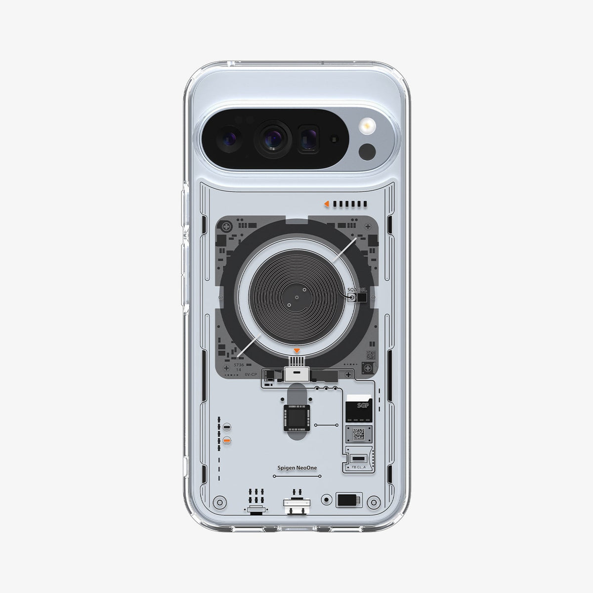 ACS09727 - Pixel 10 Pro XL Case Ultra Hybrid Neo One (MagFit) showing the back