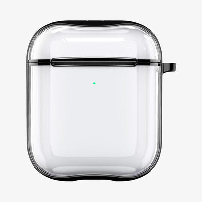 ASD01300 - Apple AirPods 1 / 2 Case Ultra Hybrid in black showing the front