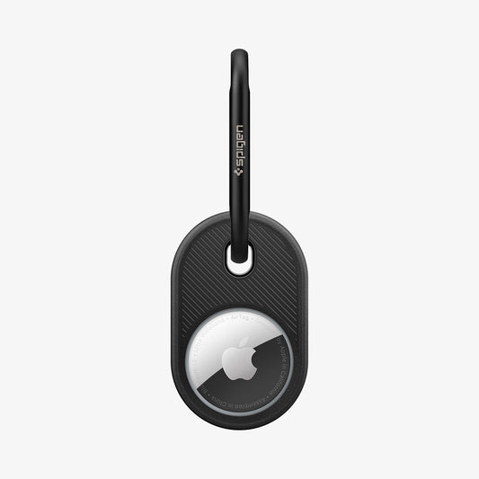 AMP01439 - Apple AirTag Series - Spigen Vault in Matte Black showing front