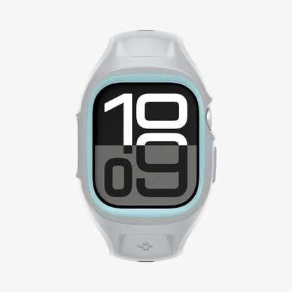 ACS09318 - Apple Watch 10 (46mm) Case Liquid Air Pro in Gray showing the front