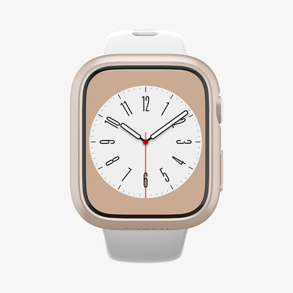 ACS04185 - Apple Watch Series (41mm) Case Thin Fit in starlight showing the front view