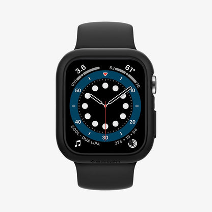 061CS24484 - Apple Watch Series (Apple Watch (40mm)) Case Thin Fit in black showing the front