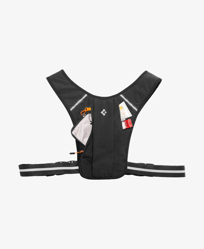 AMP11390 - Dynamic Shield™ Running Vest | A720 L-XL in Black showing the front