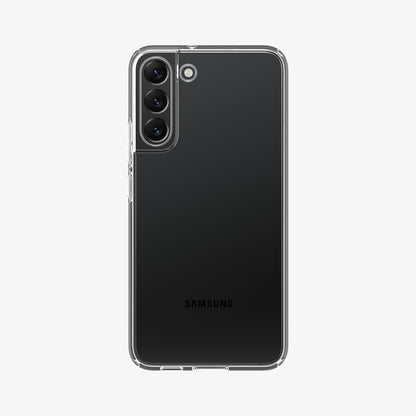 ACS03984 - Galaxy S22 5G Case Liquid Crystal in crystal clear showing the back