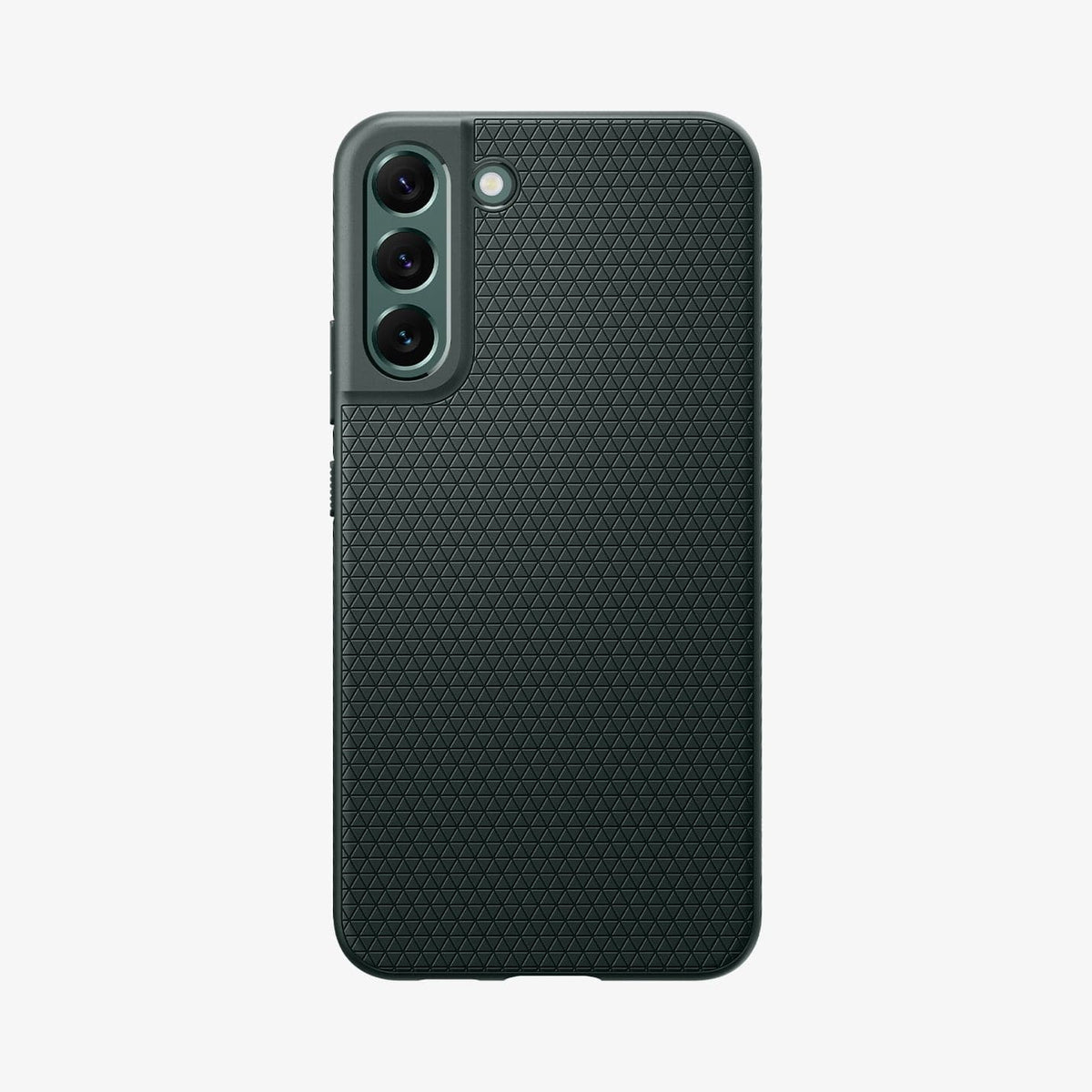 ACS04386 - Galaxy S22 5G Case Liquid Air in abyss green showing the back