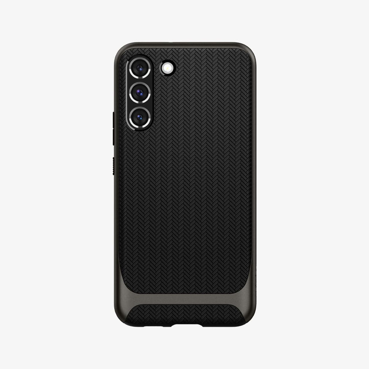 ACS03993 - Galaxy S22 5G Case Neo Hybrid in gunmetal showing the back