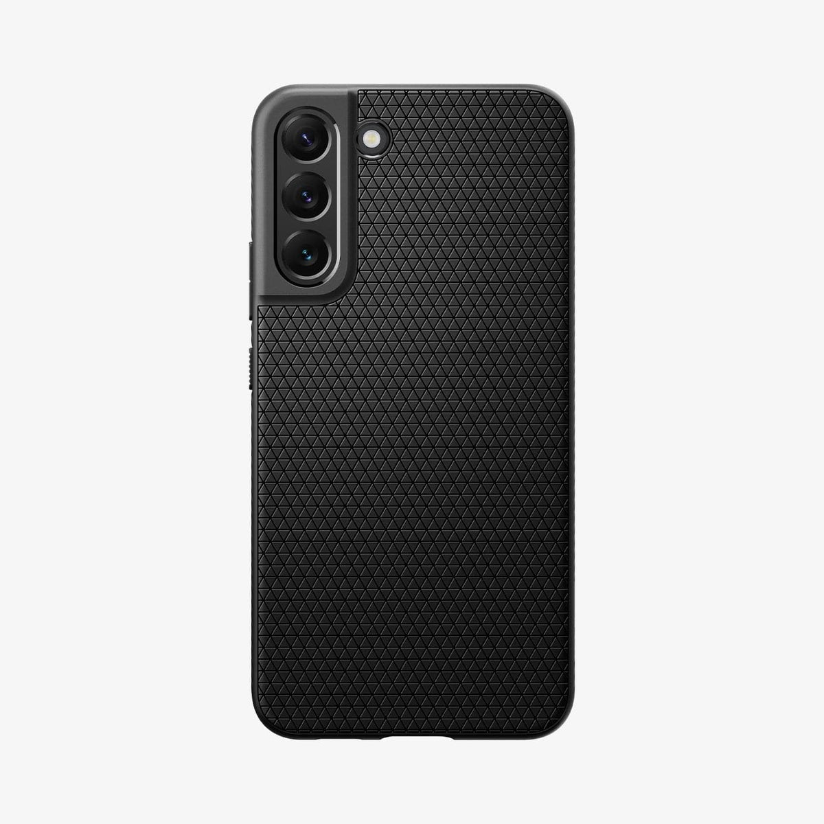 ACS03953 - Galaxy S22 Plus 5G Case Liquid Air in black showing the back