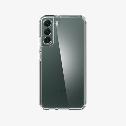 ACS03988 - Galaxy S22 5G Case Ultra Hybrid in crystal clear showing the back