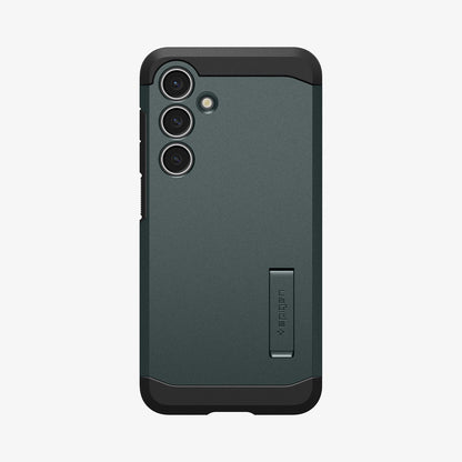 ACS08624 - Galaxy S24 FE Case Tough Armor (MagFit) in Abyss Green showing the back