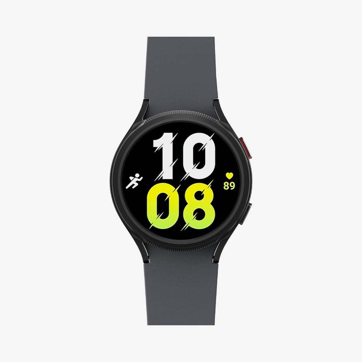 ACS03138 - Galaxy Watch 5/4 (44mm) Case Liquid Air in matte black showing the front