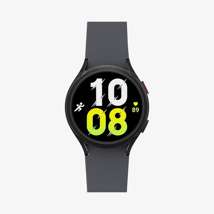 ACS03138 - Galaxy Watch 5/4 (44mm) Case Liquid Air in matte black showing the front