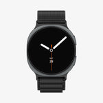 AMP11607 - Galaxy Watch 9 Series WBF1 showing Galaxy Watch 9 watch front with woven nylon adventure band close-up