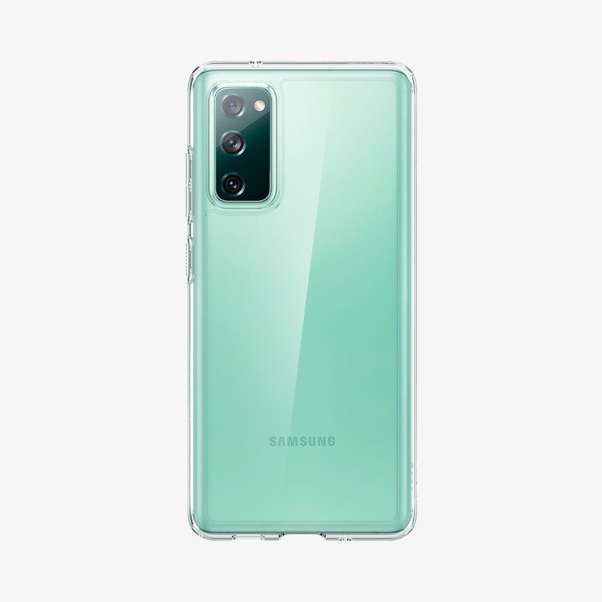 ACS01848 - Galaxy S20 FE Ultra Hybrid Case in crystal clear showing the back